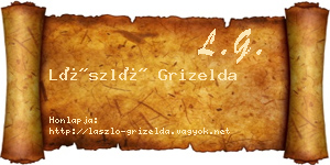 László Grizelda névjegykártya